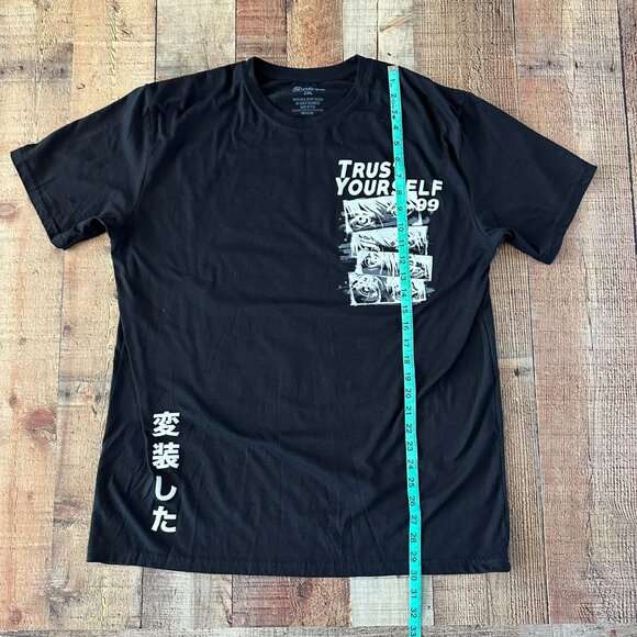 Trust Yourself Graphic Tee - Anime Eyes Design "Trust Yourself 99" - GSTR - 2XL - Picture 5 of 6